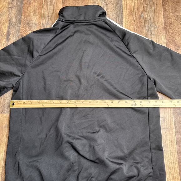 Adidas Tricot 3-Stripes Track Jacket Women's XL Black Athletic Training 6456 - Picture 9 of 11